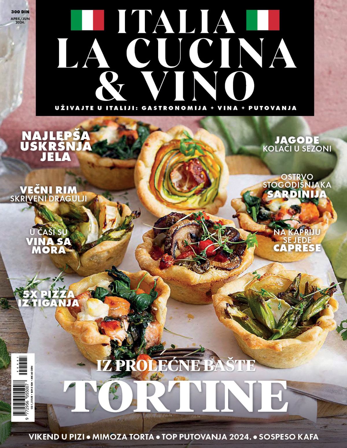 La Cucina & Vino novi broj proleće 2024 NASLOVNA