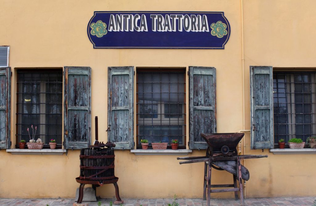 italijanski restoran, tratoria
