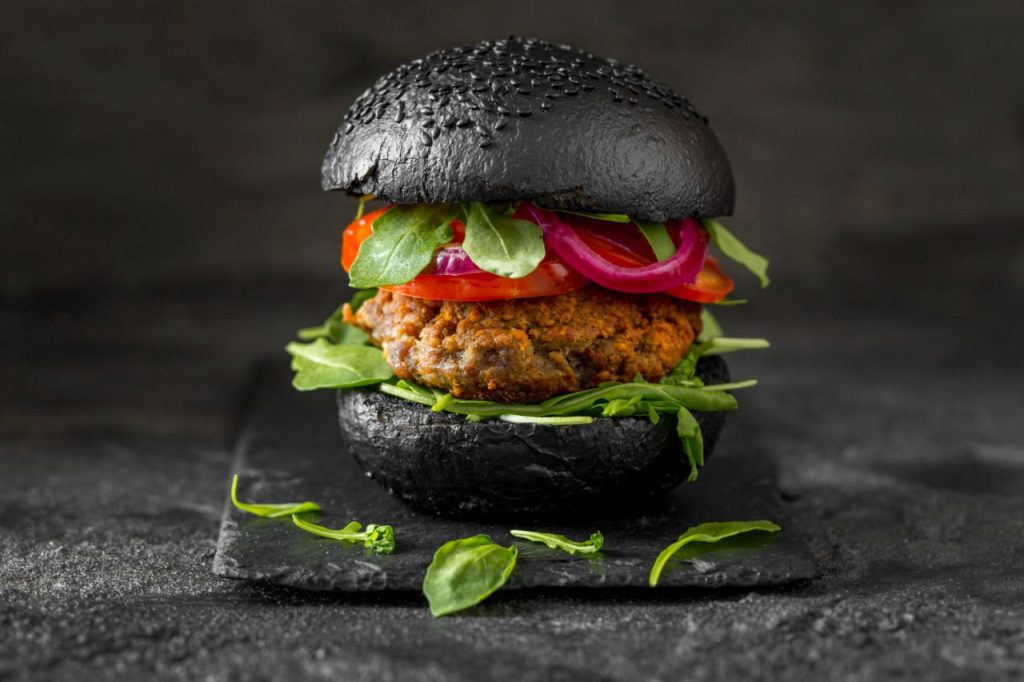 vege burger u crnoj zemicki
