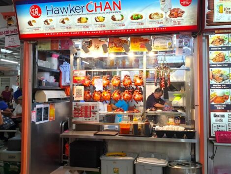 Hawker Chan Singapur