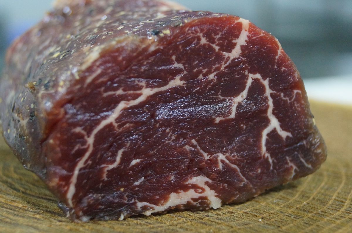 raw & smoked biftek