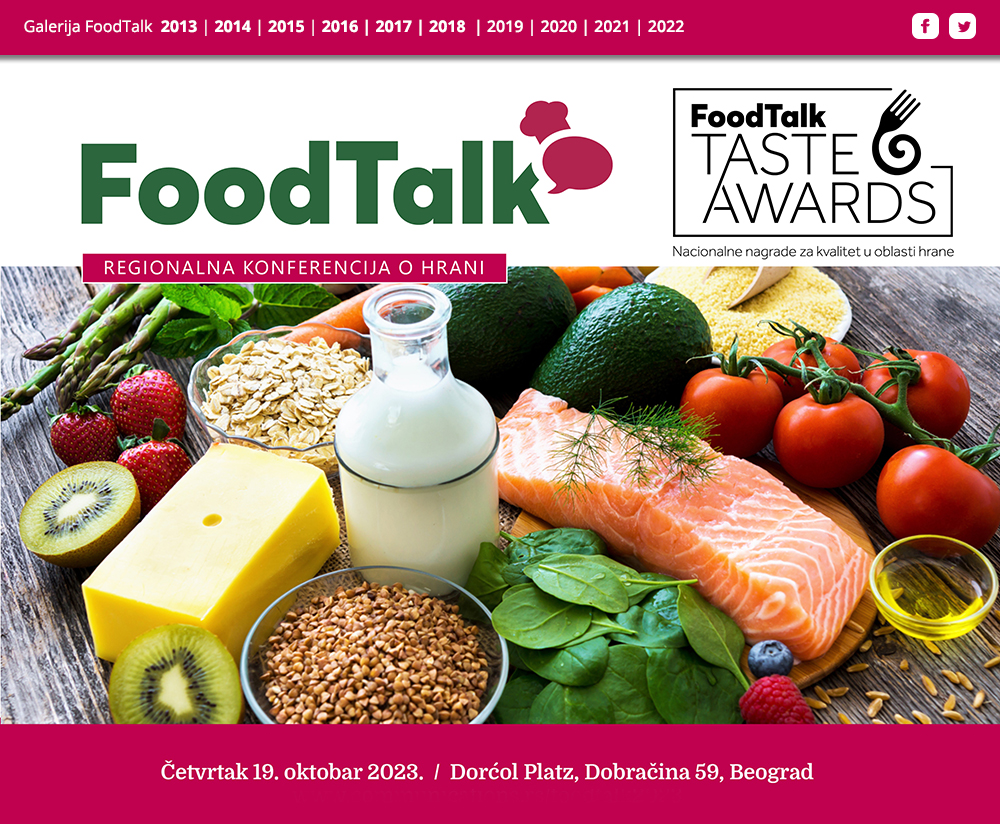 Food Talk 2023 Regionalna konferencija o gastronomiji