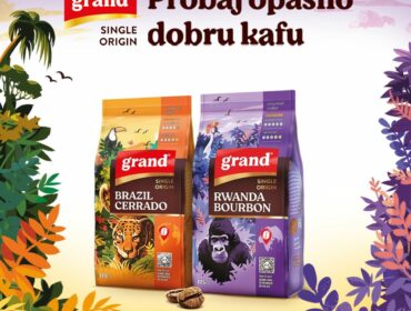 Grand kafa Brazil i Ruanda front