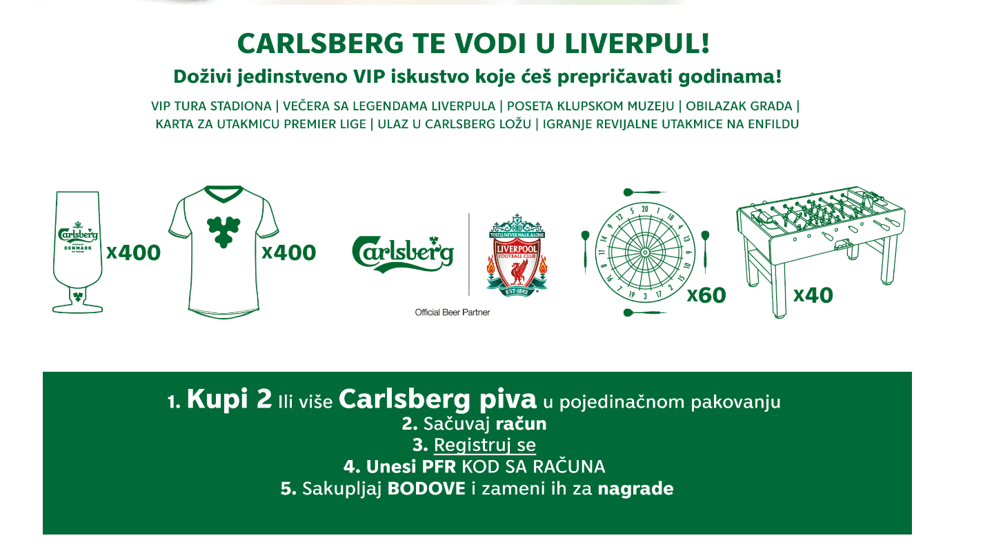 Carlsberg te vodi u Liverpul