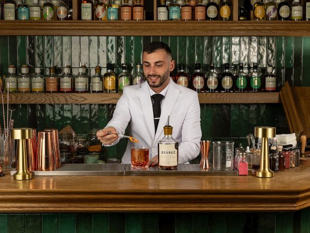 Rakia Bar by Branko, brankoni koktel, bartender Zoran Budimirović