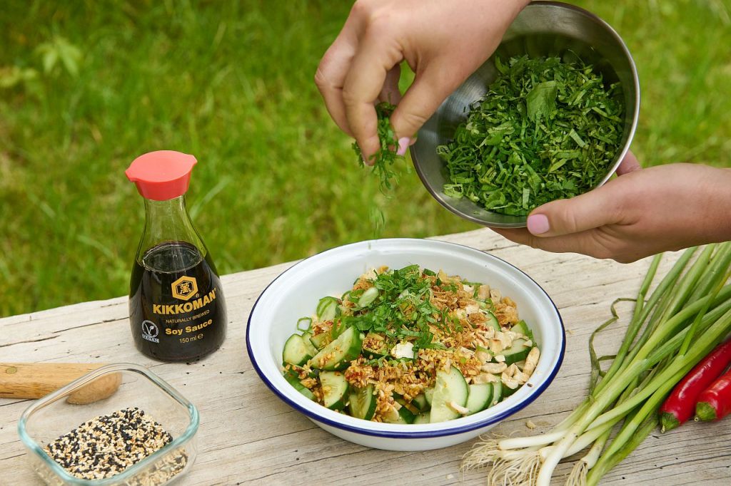 Kikkoman recept salata od krastavca