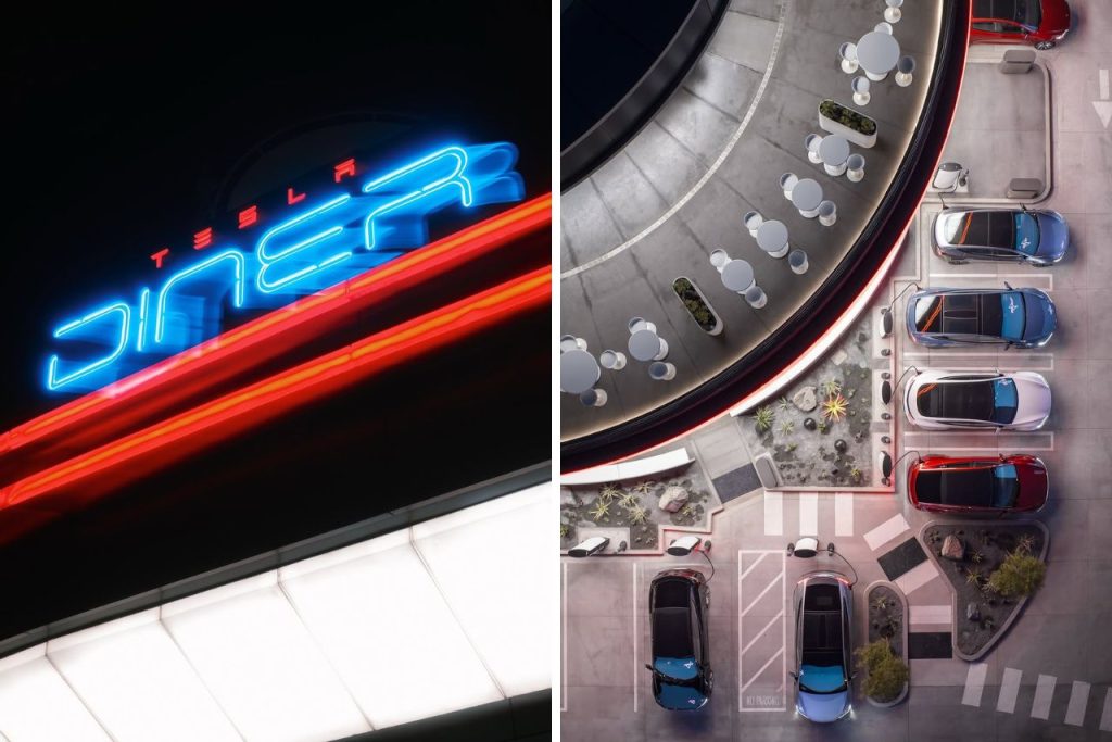 Tesla Diner LA