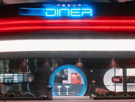 tesla diner los anđeles holivud