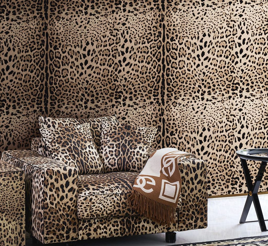 Dolce & Gabbana Casa tapete leopard print animal dezen