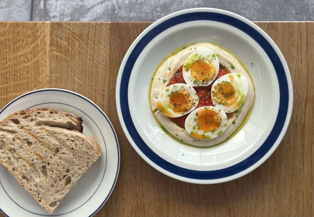 June Cafe turkish eggs