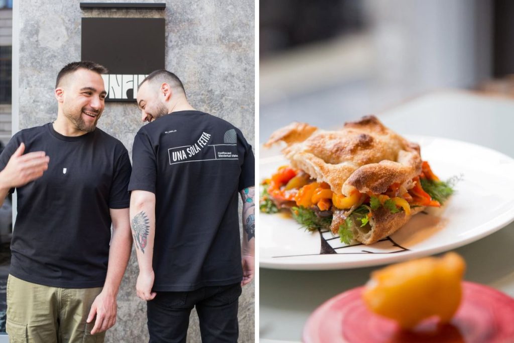 Confine pizzeria Milano fine dining pizza