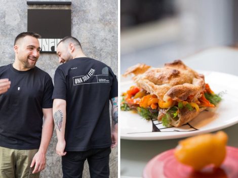 Confine pizzeria Milano fine dining pizza
