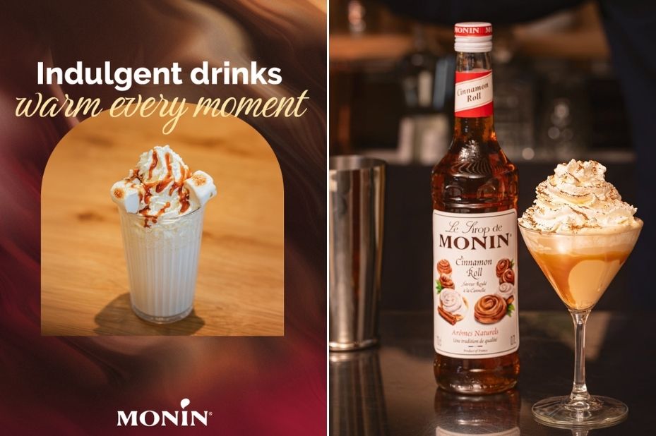 monin, kokteli za zimu,