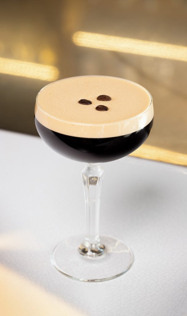 monin, kokteli za zimu, speculoos espresso jamaican martini