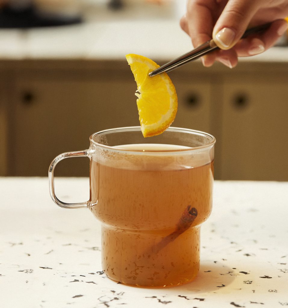 monin, kokteli za zimu, monin vruca limunada