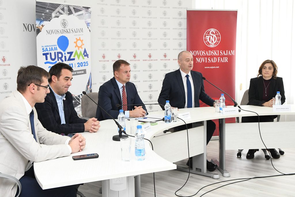 sajam turizma u novom sadu 2025 konferencija za medije